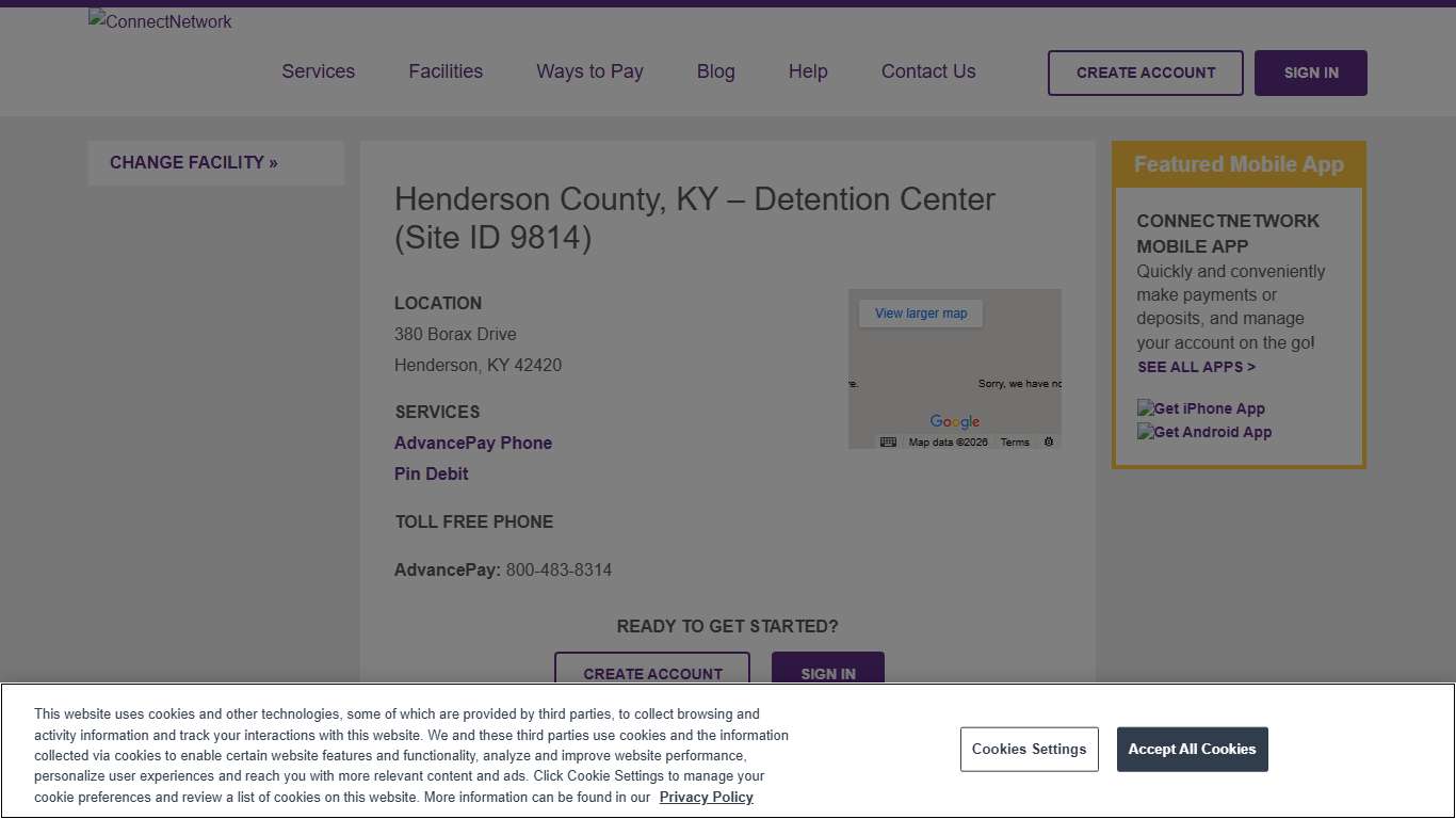 Henderson County, KY – Detention Center ConnectNetwork